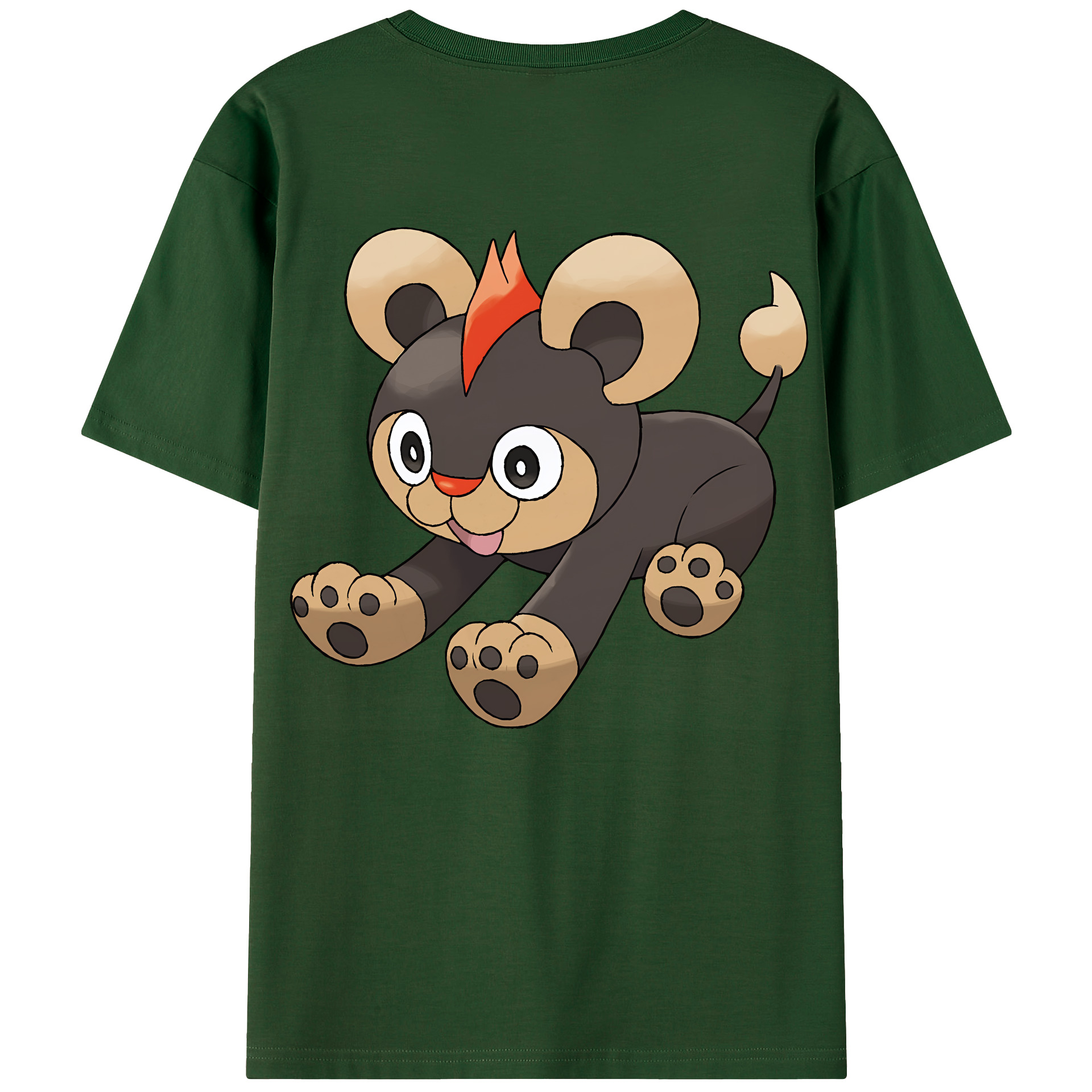 （画像用） ポケットモンスター Pokémon 綿100％半袖Tシャツ（背面プリント）